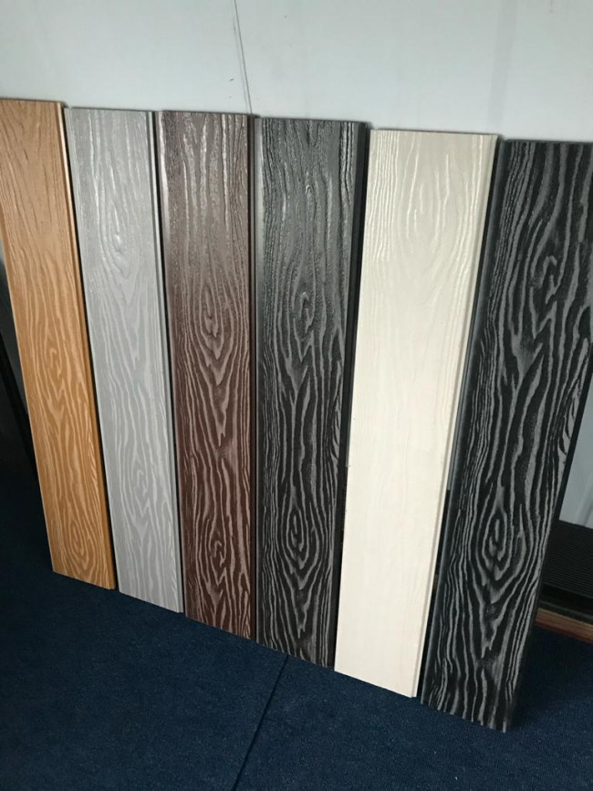 Фасадная 3-D доска ДПК ACERO 3D Серебро